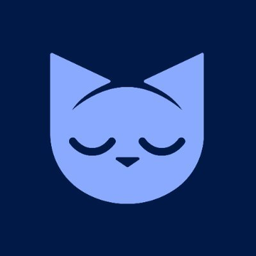 The image features a cartoon cat's face rendered in shades of blue against a dark background, possibly representing a nighttime setting or an advertisement for a digital currency app named Minswap. The text within the image reads, "Minswap is now sponsoring collateral for its users." This could imply that Minswap is offering some form of reward or benefit to its users in exchange for their investment and using the cryptocurrency as collateral to provide these rewards.