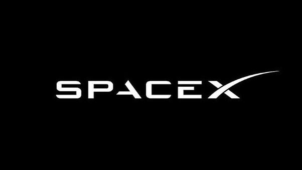 The SpaceX logo is displayed in white against a black background, reinforcing the post's message about the surge in tokenized SpaceX share trading volume, which contributed to a record-breaking $3.86B month for tokenized equities.