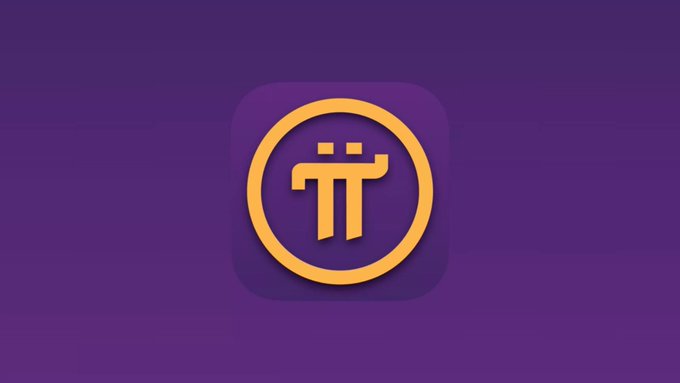 A purple background displays the Pi Network app icon—featuring the Greek letter π inside a yellow-orange circular ring. The image visually represents the Pi Network cryptocurrency logo, serving as a thematic header for the post asking about the project's most underrated accomplishments.