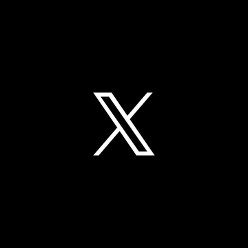The image displays a black square featuring a white stylized "X" logo in the center, representing the social media platform X. This relates to the news that X (formerly Twitter) has filed a UK lawsuit against two individuals for allegedly using fake crypto-content accounts to fraudulently obtain $278,000 from its creator revenue-sharing program.
