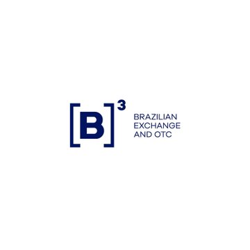 The image shows the B3 (Brazilian Exchange and OTC) logo in dark blue, featuring a stylized "B" within brackets with a superscript "3." The logo represents the institution mentioned in the post, which has launched options on Bitcoin, Ethereum, and Solana futures, marking a significant expansion of crypto derivatives offerings at Latin America's largest stock exchange.