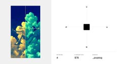 The image shows an artwork titled "popdog" listed on Networked Art with a current bid of 676 and 178 total bids, alongside a colorful, painterly digital artwork featuring teal, yellow, and orange tones. The post celebrates the creator's second 1/1 NFT listing on the platform, with 17 hours remaining in the auction.