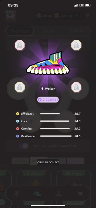 The image shows a phone screen displaying an app icon with a shoe design, along with some text that reads "Waker" and "efficiency", as well as other descriptions of enhancements for the app. The app has been around for quite some time, as indicated by the numerous mentions of improvements made over the years. 

The post also includes a list of enhancements, which include features such as an improved user interface, better performance, and enhanced security measures. These enhancements have likely been implemented to provide users with a more enjoyable and seamless experience while using the app.