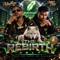 A cropped thumbnail version of the 'The Rebirth Volt' promotional graphic featuring PeteyPure and Pablo Cro with a white wolf.