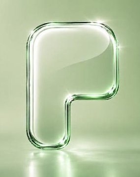 A glass letter "P" rests against a soft green background, symbolizing the "P" in the ticker $PONS. The fragile, empty interior of the letter visually mirrors the dramatic 90%+ decline in $PONS revenue and the collapse of daily token launches from 36,000 to under 6,000 over the past three weeks.
