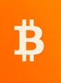 Simple orange icon displaying a white Bitcoin (₿) symbol.