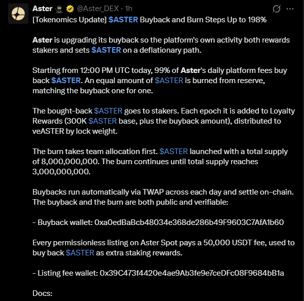 The image shows a black background with white text, which appears to be an explanation or instructions related to a cryptocurrency called "Saster". It seems that someone has posted a message about Saster on social media, possibly asking for help or information regarding the cryptocurrency. The text includes details such as the name of the cryptocurrency and its purpose, along with some technical terms like "burns", "backlinkers", and "burns" in the context of mining.
