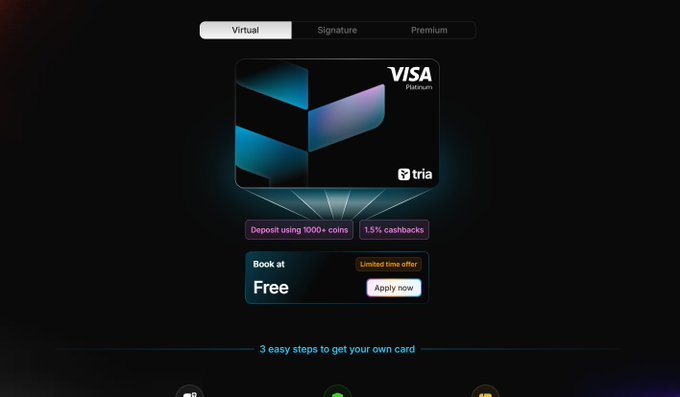 The image shows a screenshot of a Visa credit card reader, specifically the Apple Pay system. The screen displays the Visa logo and instructions for using the card at an ATM or physical terminal. The focus of the image is on the user interface and the process of making a payment with the card.
