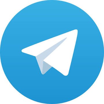 The image features the iconic Telegram logo, a white paper airplane on a blue circular background, representing the messaging app central to the post about Zappin's launch of Telegram-based token trading on the Robinhood Chain, allowing users to swap through Uniswap directly within Telegram.