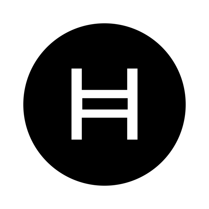 A black circle featuring a white capital letter "H" in the center. The post asks what the logo is with the caveat that only wrong answers are wanted.
