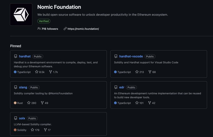 ersatz/nomic-foundation is a software development company with a focus on open source projects and community engagement.