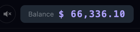 A screenshot displays a crypto wallet or betting platform showing a balance of $66,336.10, visually celebrating the substantial profit referenced in the post about exploiting latency arbitrage on a crypto casino.