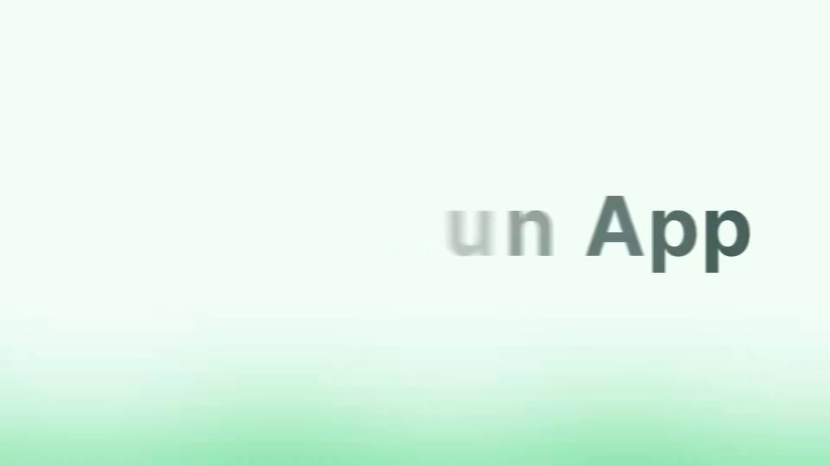 The image features a green and white logo with the text "un app" displayed at the center, along with a blurred image of a person's face and an abstract background. The caption below the post explains that pump fun has become the long for meme coins like $ETH, $BASE, and $MON, and offers users the option to trade them on networks without owning the network's coin through the platform pump.