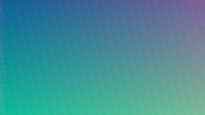 A simple abstract gradient background transitioning smoothly from blue in the top left to green in the bottom right, with a subtle textured, diagonal line pattern overlay.