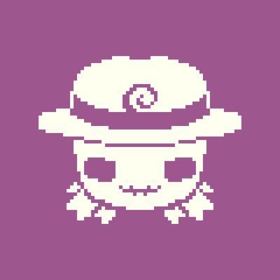 A pixel art skull wearing a captain's hat with a star emblem, set against a purple background, appears to be the avatar/logo associated with the @hollows_nft project mentioned in the whitelist-focused post.