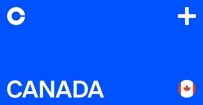 A blue graphic card featuring the text "CANADA" with a Canadian flag icon, plus and minus icons in the top corners.
