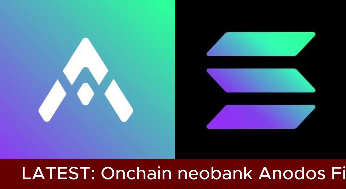 The image features a logo that combines two different colors - blue and purple. The blue square represents "A", and the purple square represents "S". These colors are used to create an eye-catching design for the post, which appears to be about a recent announcement or collaboration between two companies in the cryptocurrency space.