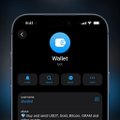 A smartphone screenshot of the Telegram app shows the GRAM wallet interface with a blue glowing wallet icon displaying a balance of 6,000 GRAM, along with buttons for sending and receiving funds, illustrating the upcoming cryptocurrency wallet announced by Pavel Durov that will soon roll out to Telegram users.