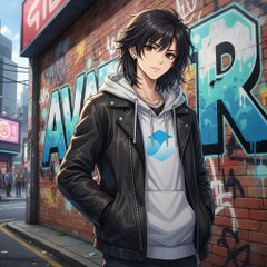 The post describes the TermMaxFi Weekly Challenge, where picking less popular cards yields larger rewards, contrasted with an illustration of a lone anime character standing in front of a graffiti-decorated wall — visually reinforcing the idea of stepping away from the crowd to stand out.