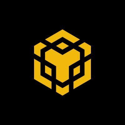 A yellow geometric logo composed of angular shapes, displayed on a black background, resembling a stylized letter or symbol.