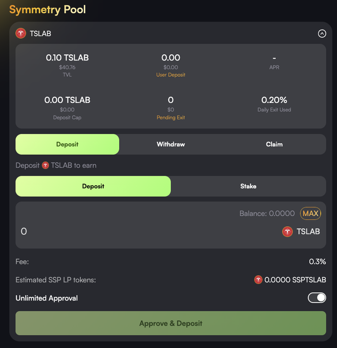The image shows a computer screen displaying information about an investment opportunity, specifically the user's T-SLA trading account. The account has successfully been deposited with 10,000 T-SLA tokens, and there are currently 20 tokens available for use. Additionally, there is information on how to claim the rewards from this deposit, stating that users should claim "withdrawal" if they wish to receive their initial investment back. There's also a reminder that these rewards may not yet be paid out. The post in question emphasizes the importance of applying the settings properly to ensure optimal returns and emphasizes the need for caution when investing in T-SLA, as it is known to have a high frequency of payouts but also carries risks due to its speculative nature.