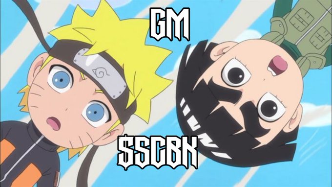 A cartoon-style thumbnail showing the faces of Naruto and Shikamaru from the anime Naruto, oriented sideways, with the text 'GM' at the top and 'SSGBN' at the bottom.