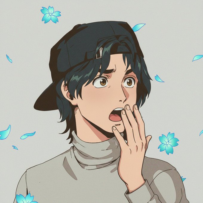 The image features a young man wearing a gray shirt, with his hand covering his mouth as if surprised or shocked by something happening around him. The background of the image is filled with blue flowers, adding a touch of color and life to the scene. The caption above the image reads "Most projects talk about infrastructure. @quipnetwork is starting to show actual execution. arch sdk now live on npm Bitcoin native smart contract direction becoming clearer Wallet and monitoring infrastructure progressing in parallel When multiple core layers move at". This suggests that the young man's reaction could be related to a recent development or change, possibly involving technology or finance.
