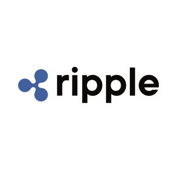 The image shows the Ripple logo, featuring its blue three-circle ripple symbol next to the black lowercase "ripple" wordmark, representing the company behind the XRP cryptocurrency mentioned in the post about enabling AI agents to make online service payments.