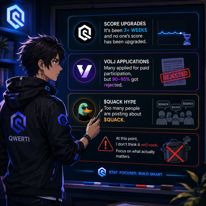 The image features a man wearing a black jacket, standing next to a computer screen with a bunch of text displayed on it. The text includes information about a game called "Honest @wallchain" that has been around for three weeks and has been upgraded by some players who have reported their scores. There are also descriptions of the game's features, such as the ability to participate in contests or competitions where one can win money. Additionally, there is a list of people who have played the game and how many of them were considered "quacks" (likely referring to low scores). The man appears to be reviewing this information on his computer screen.