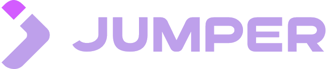 A logo for 'JUMPER' displayed in purple text with a stylized geometric icon to the left.