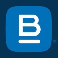 A blue logo featuring a large white “B” and a registered trademark symbol. It represents Bottomline, whose new Chainlink CCIP and CRE integration will provide 600+ bank customers with access to onchain payment rails.