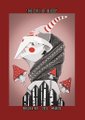 A heavily motion-blurred image appears to show a shoe in red, white, and black tones, possibly an advertisement, with indistinct text at the bottom.