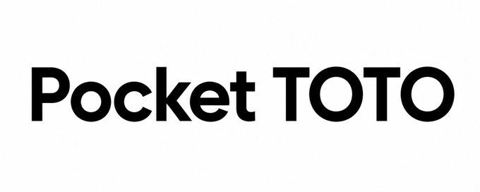 The black text 'Pocket TOTO' displayed on a plain white background.