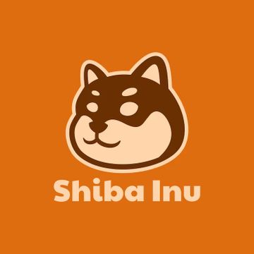 A stylized illustration of a Shiba Inu dog's face appears on an orange background with the text "Shiba Inu" displayed below it. The image serves as a visual representation of the $SHIB cryptocurrency mentioned in the post, which discusses the token's 36% surge driven primarily by South Korean traders.