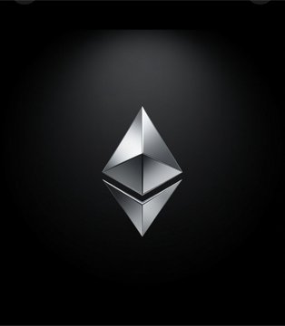 The image displays the Ethereum logo, aligning with the post's prediction that "$ETH will go parabolic" in the next bull market.