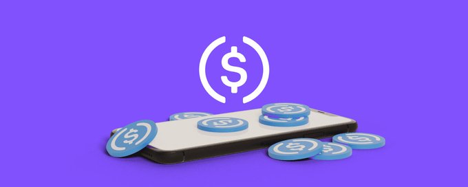 A 3D graphic illustration of a smartphone on a purple background with floating dollar-sign coins and a currency icon above it, representing digital payments.