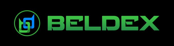 A logo for 'BELDEX' featuring green text next to a blue and green stylized 'b' icon on a black background.