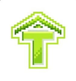 A green pixel art icon of a tree, appearing to be a Trezor cryptocurrency hardware wallet logo.