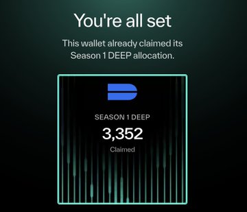 The image shows a screenshot of a website called DeepBook on Instagram. It displays an email notification that reads "You're all set", indicating that the user has successfully completed their purchase or subscription. The email also mentions that the payment was processed during the DCA phase, which is a promotional period for the app.