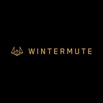 The image displays the Wintermute logo, featuring a geometric crown-like icon in gold next to the company name "WINTERMUTE" in gold uppercase letters on a black background. The logo represents Wintermute, the crypto market maker mentioned in the post that has secured SEC broker-dealer status in the U.S.