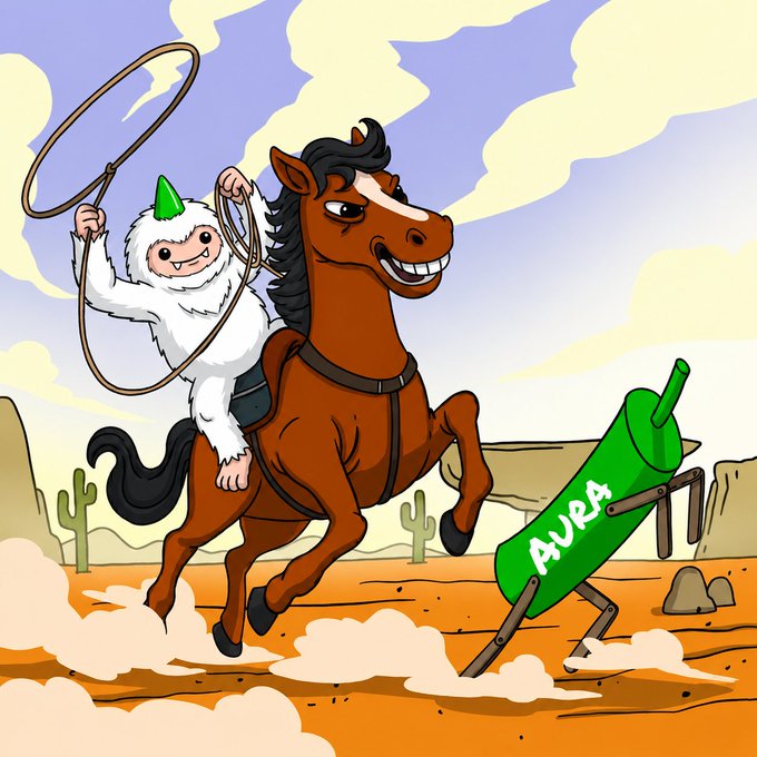 "gBulk Weekend on @bulktrade now feels like AURA payday Every Saturday 1,000,000 AURA gets distributed to depositors, referrers, and stakers, and this week's allocation is already live on the pre-deposit page".