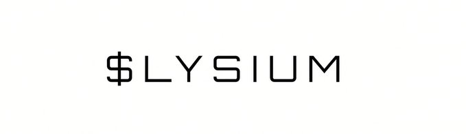Black stylized logo text reading '$LYSIUM' on a white background.