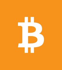 The image shows the Bitcoin (BTC) logo, a white "₿" symbol on an orange background. It relates to the post by representing the $BTC component of the reported $424.6M in combined ETF inflows, where Bitcoin accounted for $232.2M of the total buying pressure highlighted alongside Ethereum (ETH).