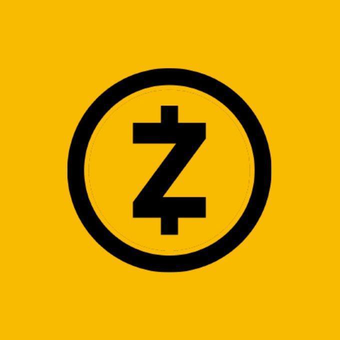 This image displays the Zcash ($ZEC) logo, which is relevant to the accompanying post about the Ironwood upgrade.