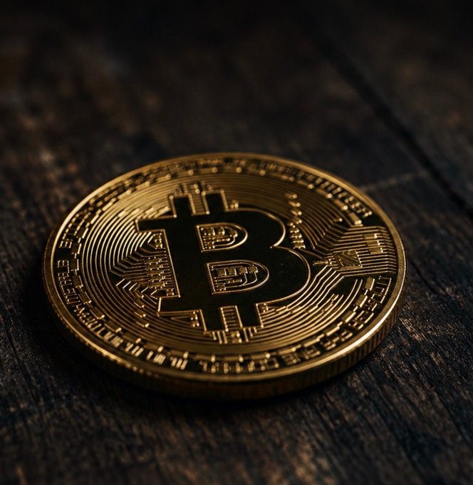 The image shows a close-up view of a gold coin, possibly a Bitcoin, resting on a wooden surface. The coin appears to be dirty or worn out, suggesting that it might have been used for some time. In the background, there is text that reads "Crypto billionaires are now living in fear of wrench attacks. Criminals are literally kidnapping wealthy crypto holders and torturing them with wrenches until they transfer their Bitcoin". This message seems to be related to a recent incident involving Bitcoin theft or vandalism. The coin's position on the wooden surface adds an element of mystery, as it is not immediately clear what happened to the coin in question.