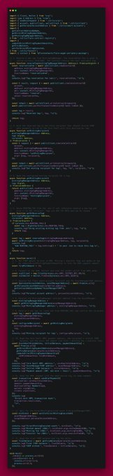 The image shows a long scroll of text with a pink border that reads "Focus on what is in the image and how it relates to the post." The text appears to be about minting with tag 101, which is an old way to mint FXRP. It explains that this method involves selecting an agent, doing a collateral reservation transaction, and constructing a special 32-byte memo for payment. Minting with tag 101 was complicated and didn't work from exchange withdrawal, as it required additional steps and coordination between the parties involved in the transaction.