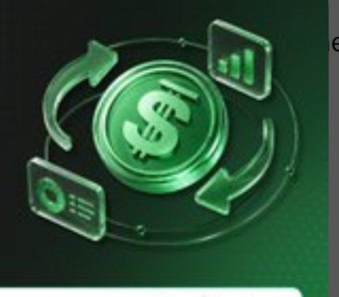 A glowing green digital coin featuring a dollar sign sits at the center of a circular flow diagram, surrounded by icons representing analytics dashboards and circulating arrows symbolizing transactions and data exchange. The image visually reinforces the post's message about tracking USDD stablecoin utility—liquidity and integrations—rather than just price, depicting the ongoing ecosystem activity that underpins stablecoin functionality.