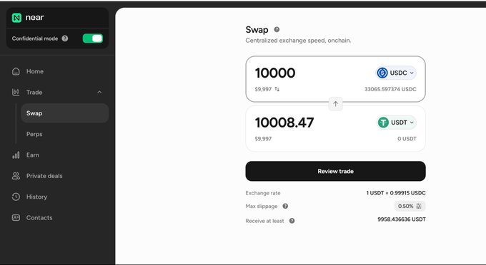 The image features a screenshot of an eBay eBay account page which includes a page where you can view your balance, transaction history or other details about the account's activities. It also displays a screen with a table showcasing exchange rates for Bitcoins. The screenshot seems to be in focus on the eBay website, and it is connected to a post that talks about how to use airdrop to share data between the account and another one using eBay Near Protocol.