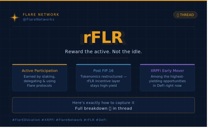 The image displays a post on the social media platform Instagram that is related to Ripple Network and the tokenomics. It features an infographic, which includes information about Ripple Network, rFLR, and tokenomics in cryptocurrency trading. The post encourages users to "Focus on what is in the image and how it relates to the post".