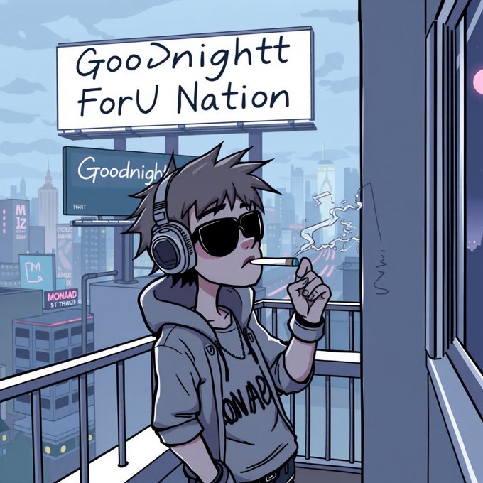 𝐆𝐨𝐨𝐃𝐧𝐢𝐠𝐡𝐭 Going To Sleep, With Manifestations of getting the Gaming Rewards Tomorrow @4uaicrypto we Love you !!! Your Champion Repper. I’m aiming very Big with Monad NFTs through @monad NFT Rep Campaign.